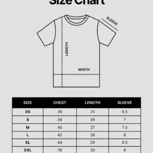 Polo Tshirt Size Chart